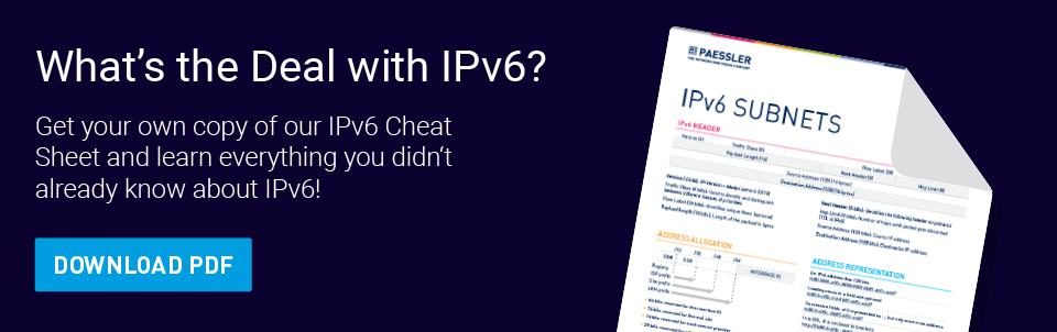IPv6 Cheat Sheet